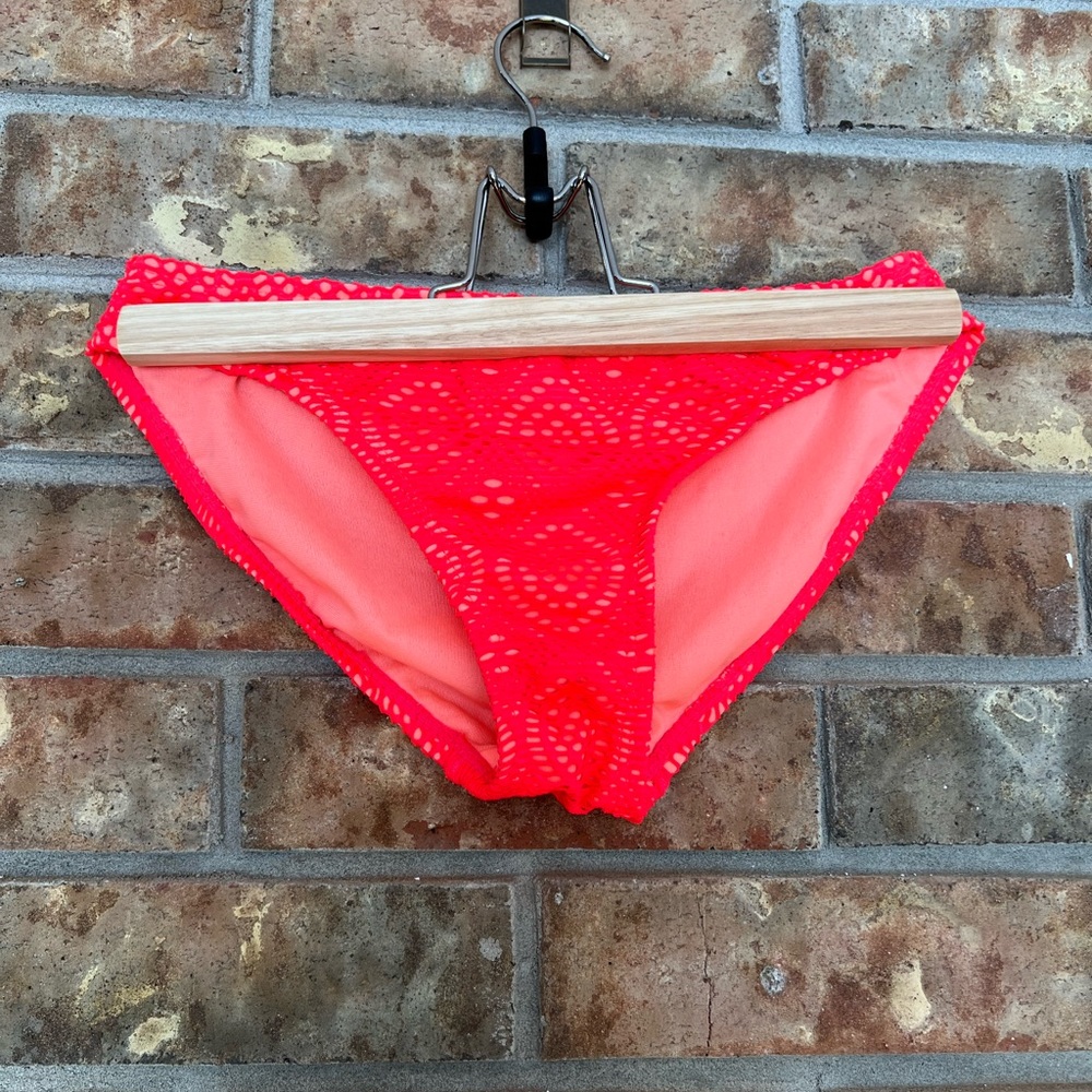 No Boundaries Neon Pink Bathing Suit Bottoms